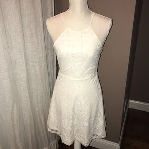 🌺 (2/$10) Monteau White Lace Dress